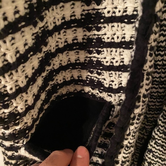 Maje black and white knit cardigan - Picture 12 of 16